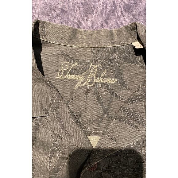 Tommy Bahama Men's Relax Button Front Silk Shirt Size Large - Picture 6 of 9